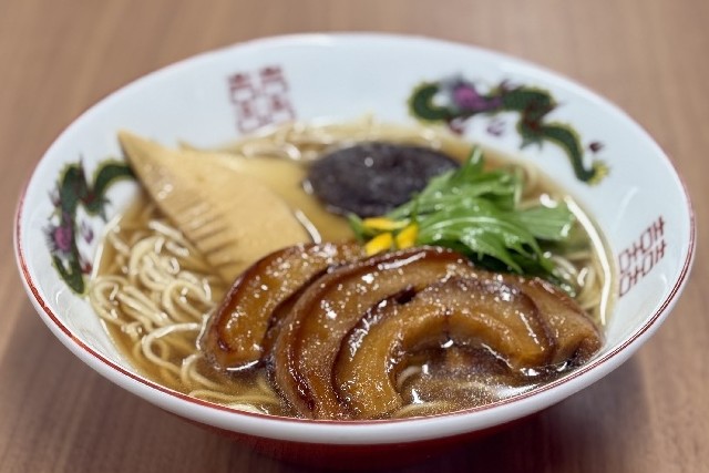 ヴィーガン醤油ラーメン